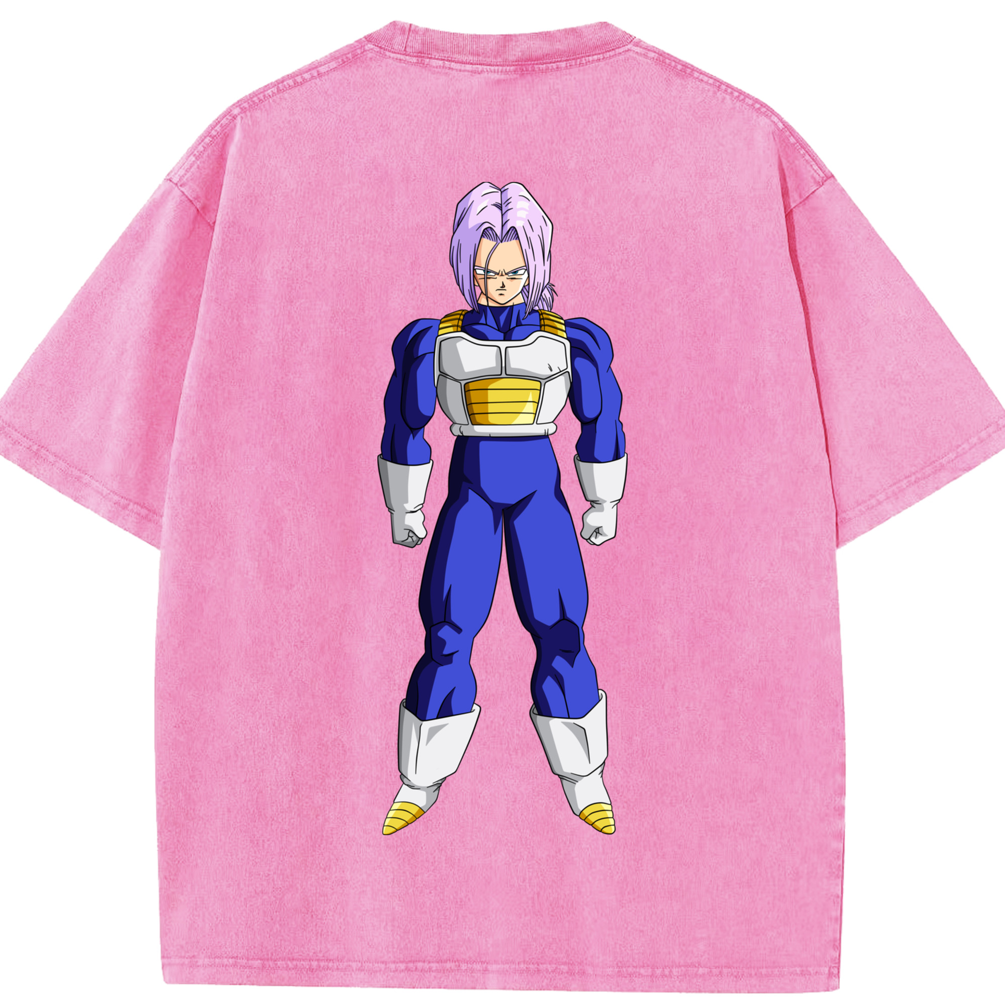 （画像用） ドラゴンボール DRAGON BALL 綿100% ヴィンテージ風 半袖Tシャツ（背面プリント）